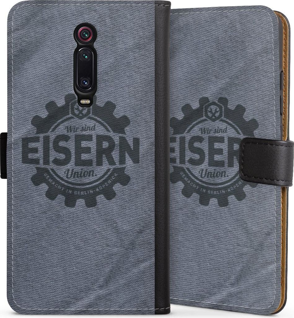 DeinDesign Klapphülle für Xiaomi Mi 9T Handytasche Lederhülle Tasche 1. FC Union Berlin FCU Offizielles Lizenzprodukt