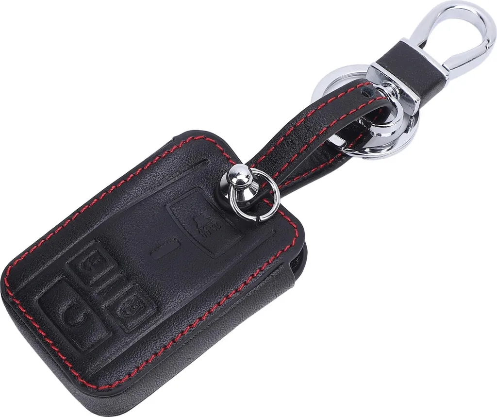 Custodia Smart Key RAM 1500 2500 3500 HD - Finto Cuoio Premium Nero