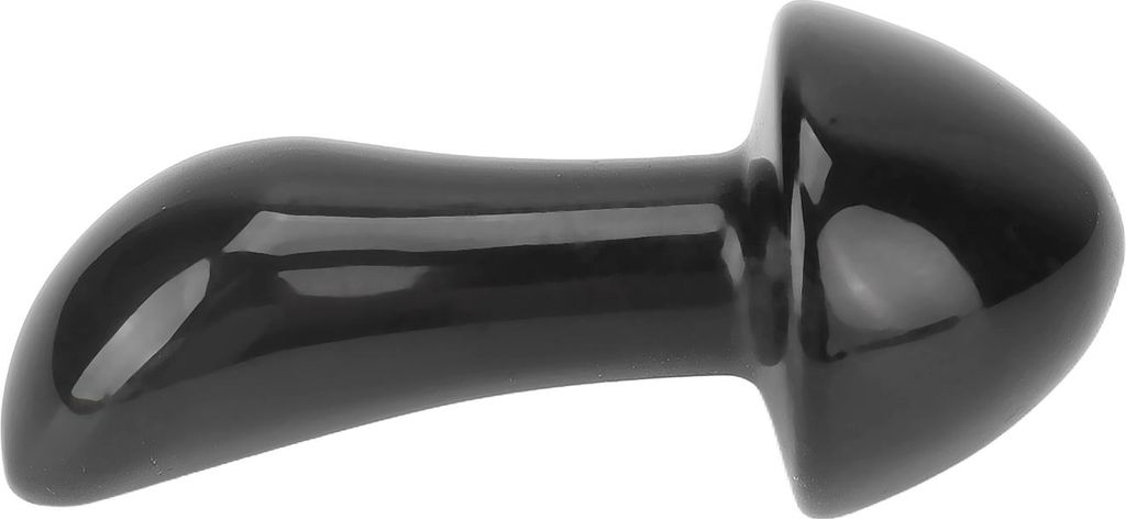 Entspannendes Volles Pilz-Massageger?t Gua Sha-Pilz-Steine-Massage, Tragbare Durchblutung fr den Weiblichen Rcken (Obsidian)