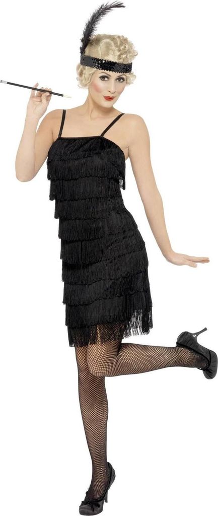 Smiffys - "Deluxe" Kostüm - Damen SM927 (L) (Schwarz)