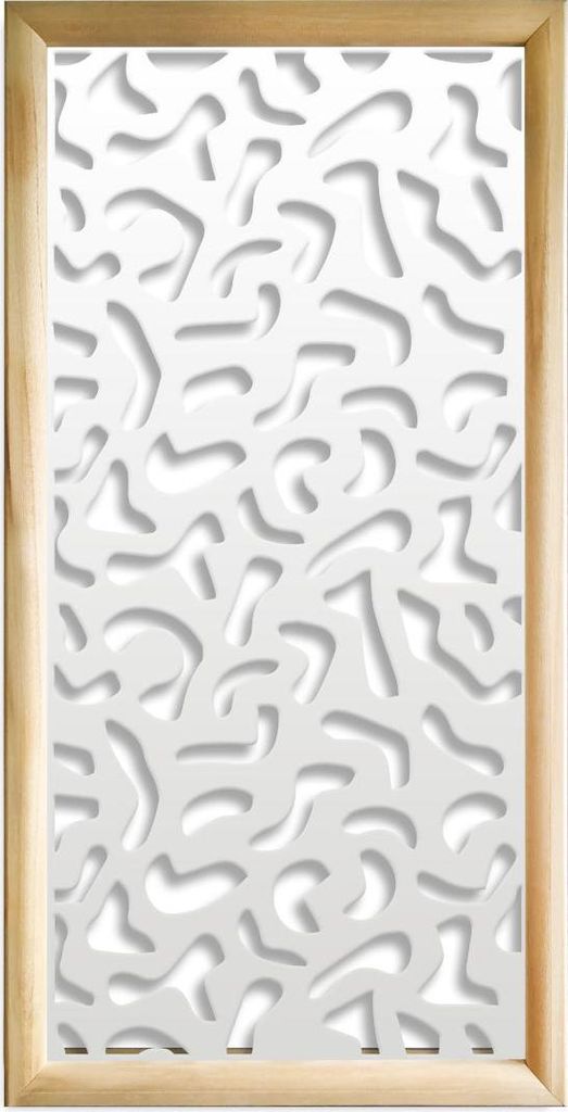MACCHIE - Moduli Decorativi in holz e PVC 73x148 cm weiß