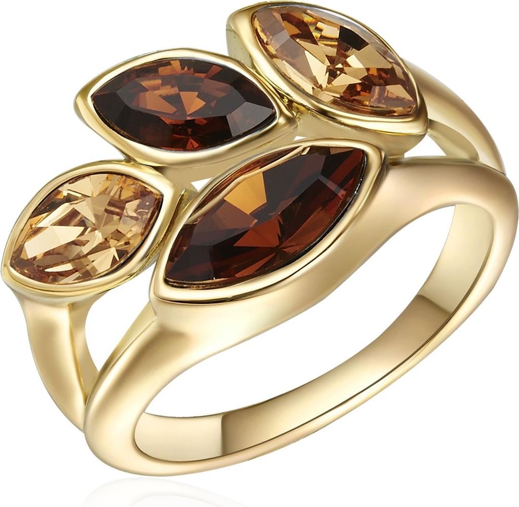 Lulu Jane Ring Metall-Legierung verziert mit Kristallen von Swarovski 52