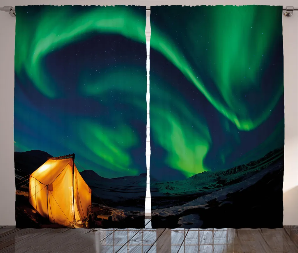 Tenda Abakuhaus Sky Nordic Camping 280x175 cm - Verde e Blu Rustico
