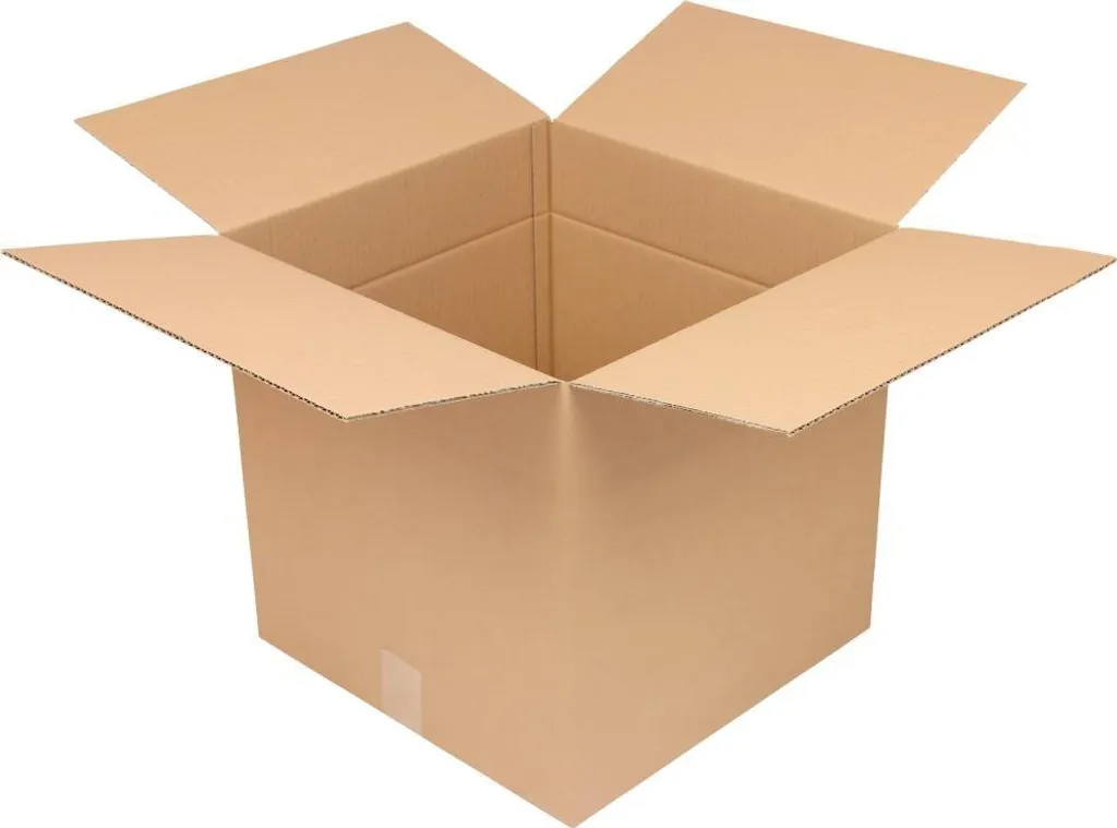 Caisse carton cubique 400 mm simple cannelure qualité 1.3 - Lot de 25