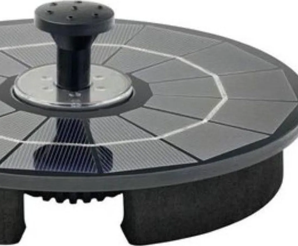 Décoration de Bassin : Pompe Solaire Flottante PondoStar Island 93276