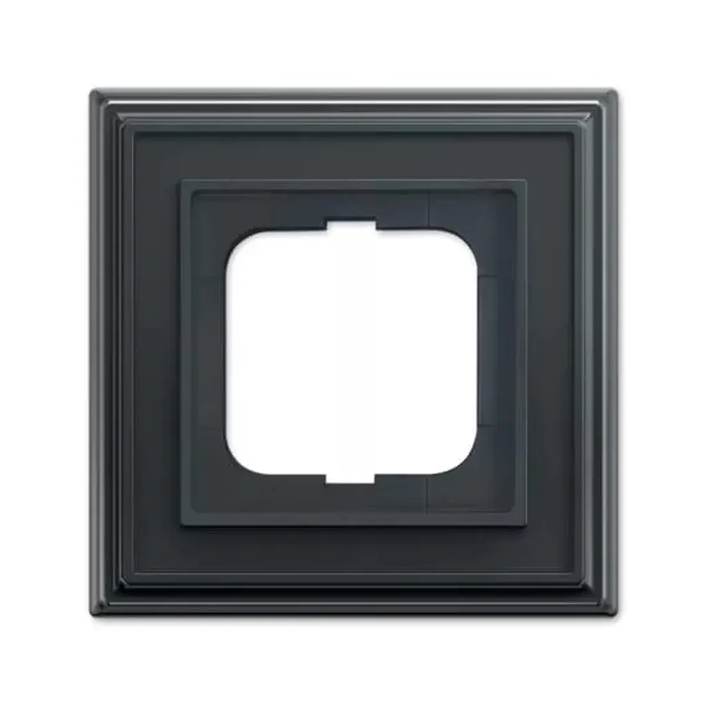Plaque simple Busch-Jaeger 1721-831 en aluminium mat haute qualité