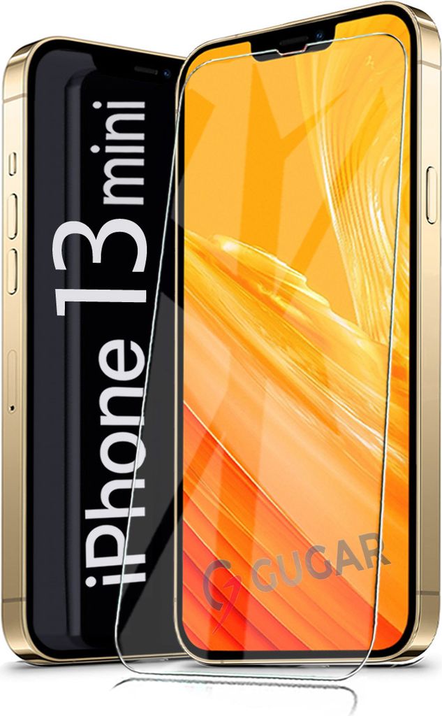 Für iPhone 13 Mini ( 5.4" ) - Panzerglas Glasfolie Display Produktbild 