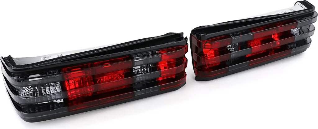 Fanali posteriori Rosso Nero per Mercedes 190 W201 dal 1982-1993 - 2