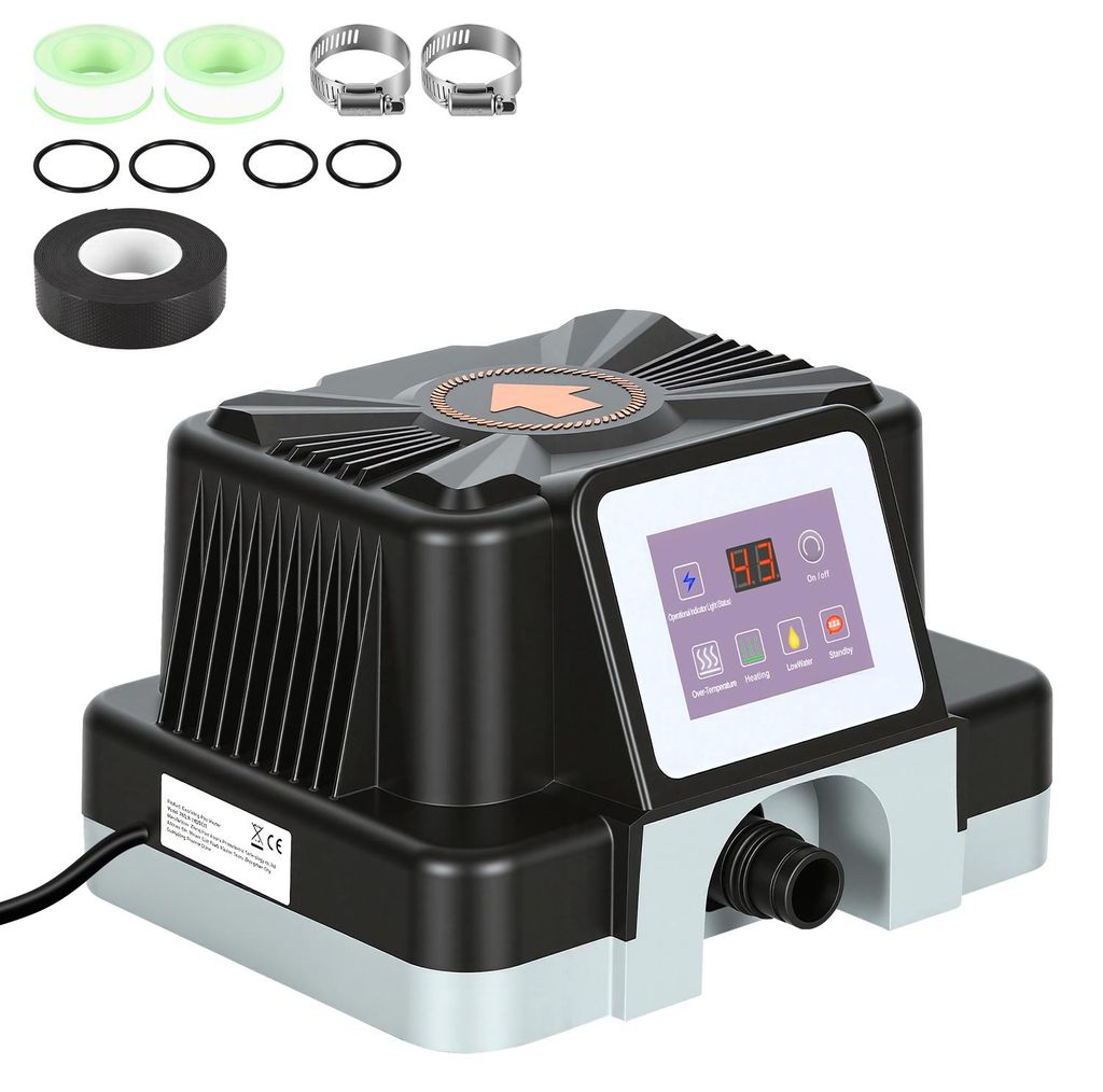 Vigevee Elektrische Poolheizung 3 kW mit Digitalanzeige 230 Produktbild 
