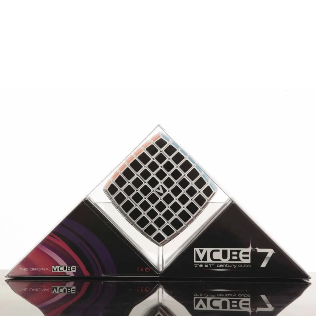 V-Cube 7 Blanc Rubik's Cube 7x7 Mécanisme Fluide Verdes Original