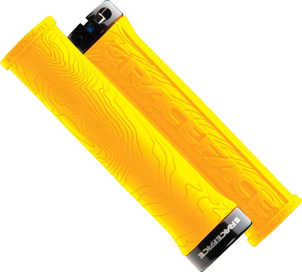 Race Face Half Nelson Single Clamp Lock-On Griff 29 mm gelb - maximaler Grip ...