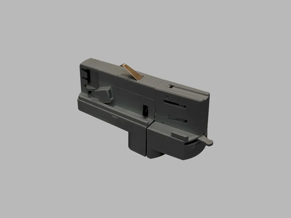 Adaptateur de Rail Triphasé DALI LED2 Noir ECO TRACK 6361803 B