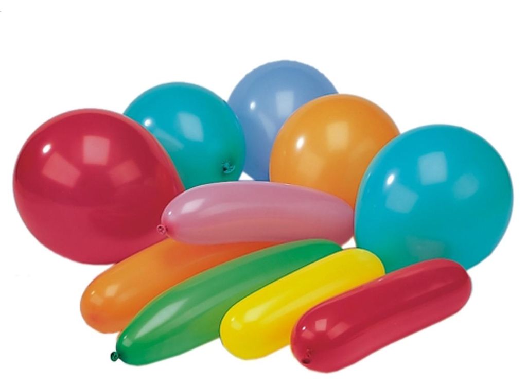 Balony PAPSTAR 18651, różne kolory i kształty Zdjęcie produktu 