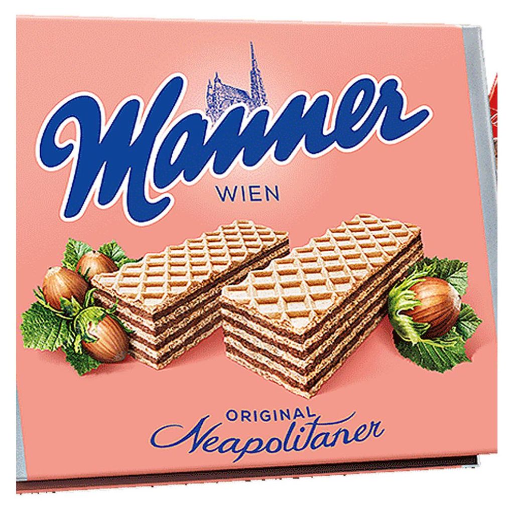 Manner Original neapolské křupavé oplatky s lískooříškovým Obrázek produktu 