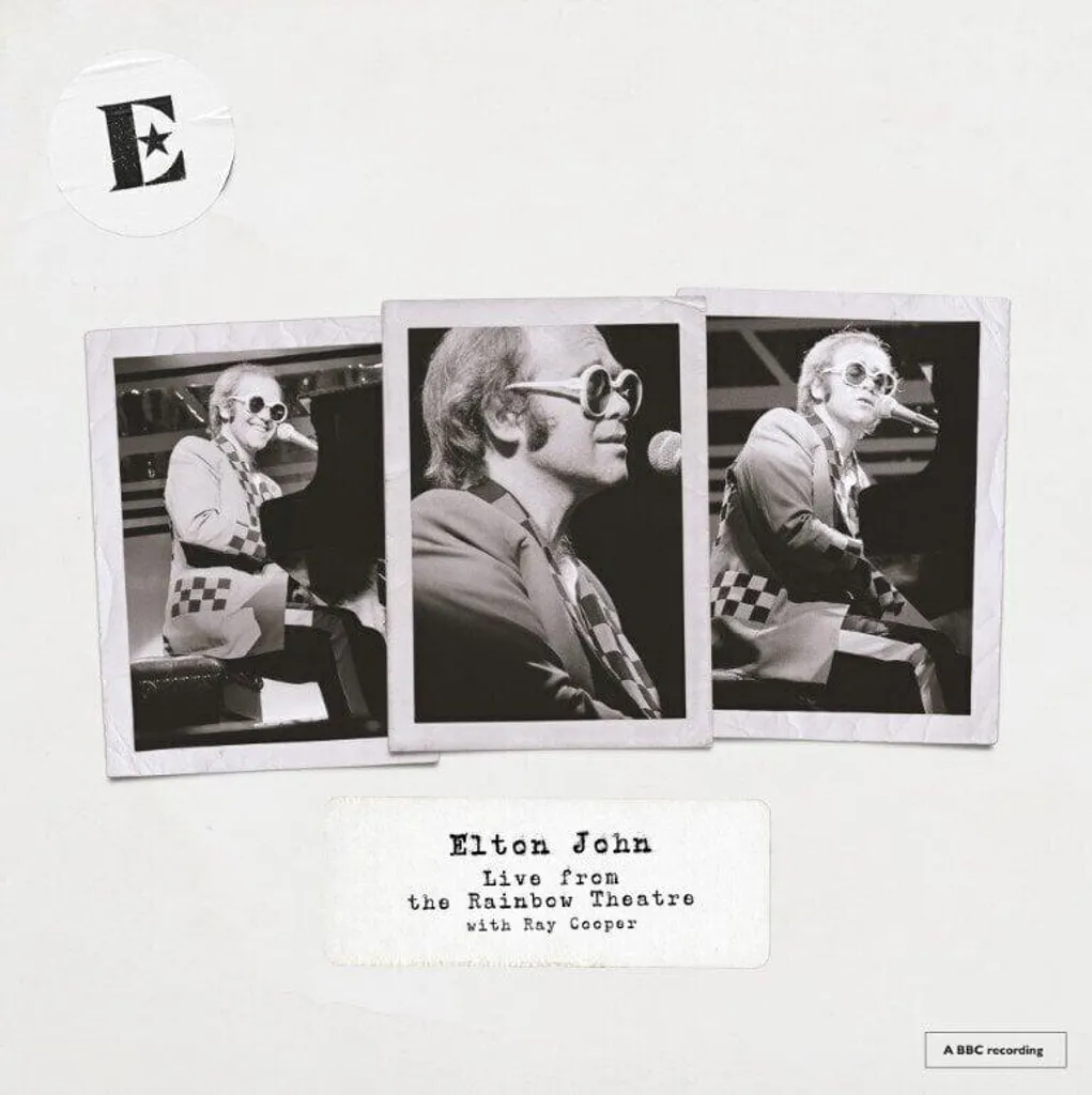 Elton John Live From The Rainbow Theatre with Ray Cooper Vinyle LP Neuf