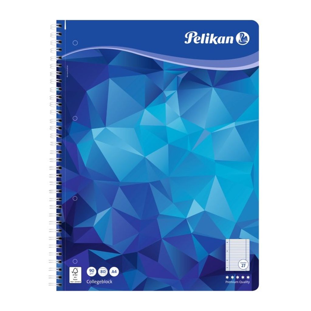 Pelikan Collegeblock DIN A4 80 Blatt liniert