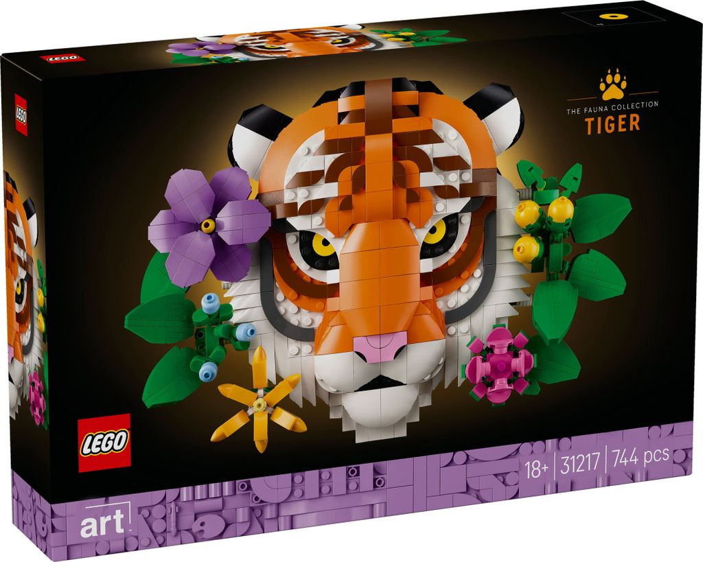LEGO 31217 Art Fauna Collection - Tiger (31217) Obrázek produktu 