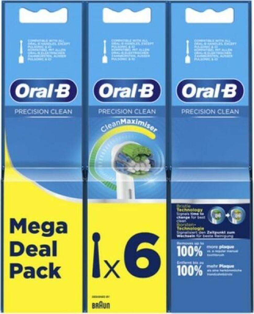 Oral-B Pro Precision Clean Aufsteckbürsten 6er Produktbild 