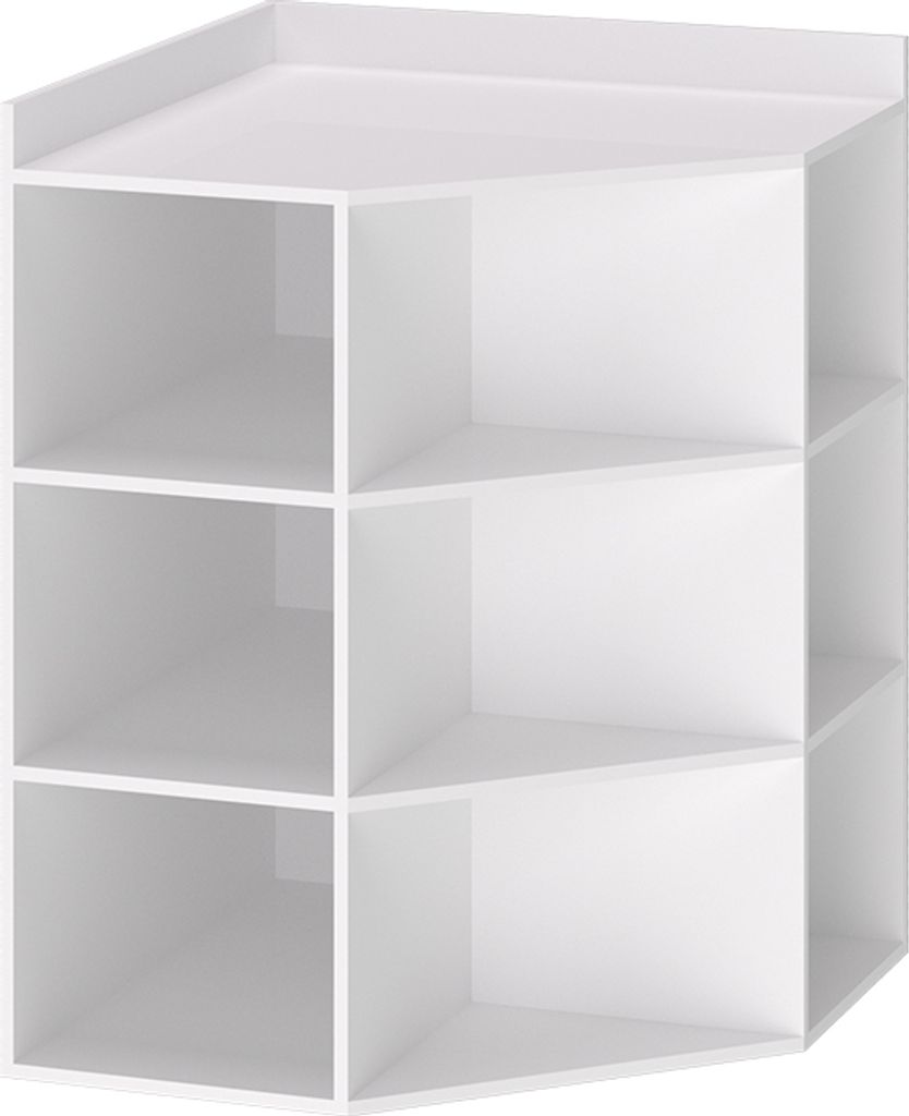 Eckregal Vicco Elina Weiß 60 x 80 cm, Model 51689 Produktbild 