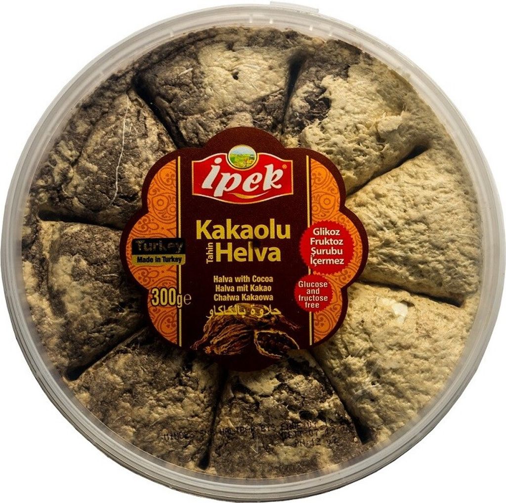 Oryginalna Chałwa TureckaKakaowa Bez Laktozy Fruktozy Ipek Zdjęcie produktu 
