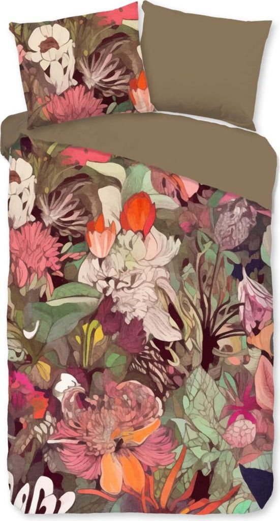 Dobré ráno Bettbezug "kvety" - multi - (140x200/220 cm) - Obrázok produktu 