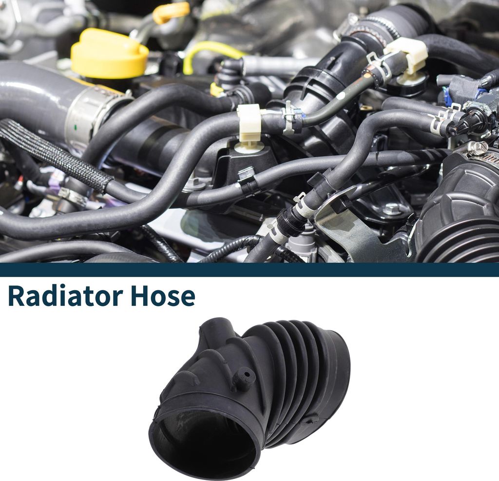 Kühlerschlauch Heizungsschlauch Für BMW 3 Series (E36) 318i 1992-1994 Nr 13711734258 Gummi Ansaugrohr Schwarz 1 Stück
