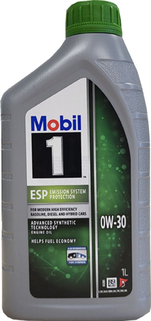 MOBIL ESP für 0W-30 1 Liter Motoröl Motorenöl Synthetisch C30 229.31 229.52 504 00 229.51 507 00 Öl