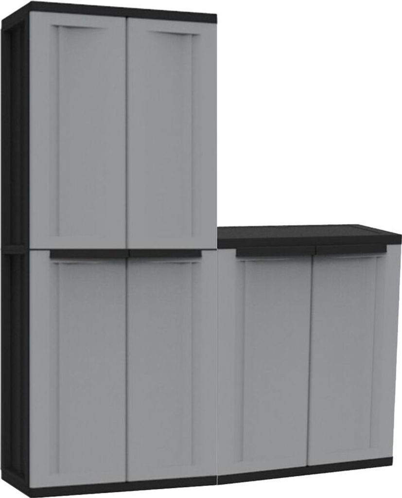 Kreher Kunststoffschrank 'J-TWIST' mit Freifach in Produktbild 3