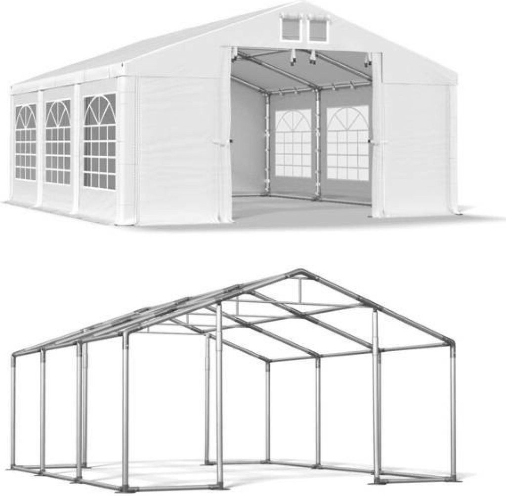 Saison Tent 4x6 Weiß WINTER ISD