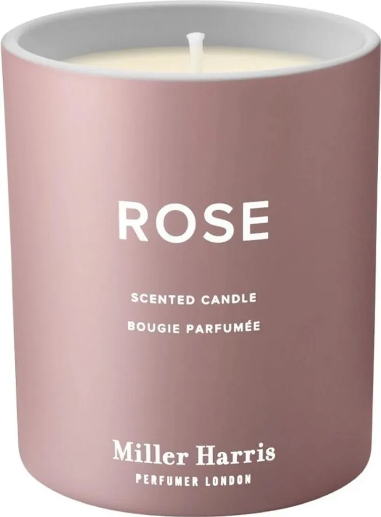 Candela Profumata Rosa 220g - Atmosfera Romantica per Momenti Speciali