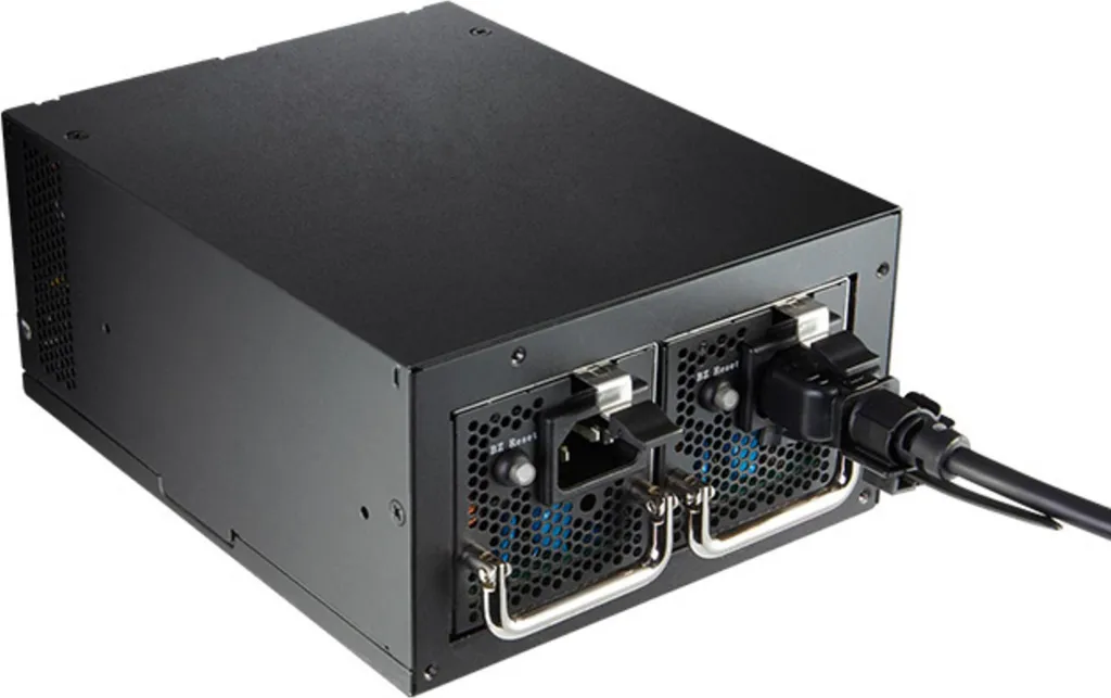 Alimentation Redondante 700W FSP Twins PRO Noir avec Modules Amovibles