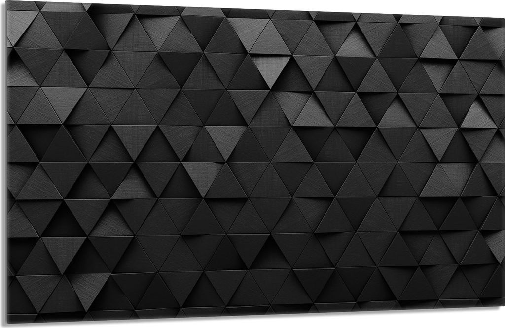 Glasschutzplatte für Herd 80x52 Schwarz