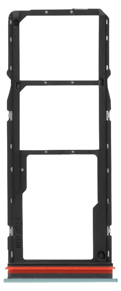 Clappio, SIM Kartenhalter Dual Nano-SIM + Micro-SD für Redmi 15C / Poco C85, Grün