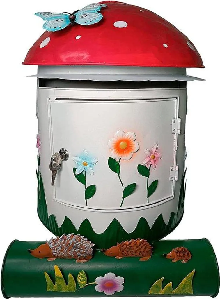 Boîte aux lettres murale Enveloppe en acier galvanisé - Design Moderne
