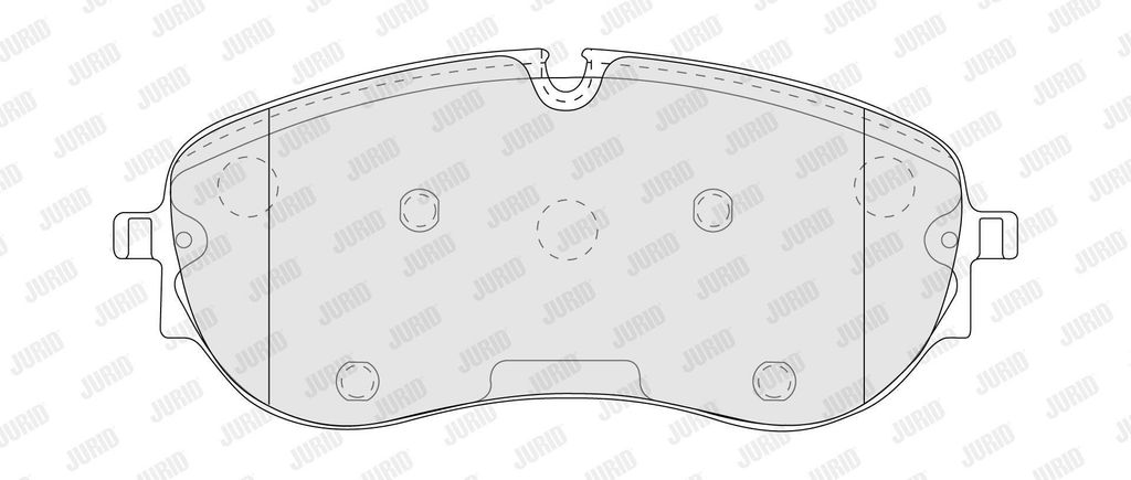 JURID Bremsbeläge Satz Vorne für VW ID.4 (E21) 574215J