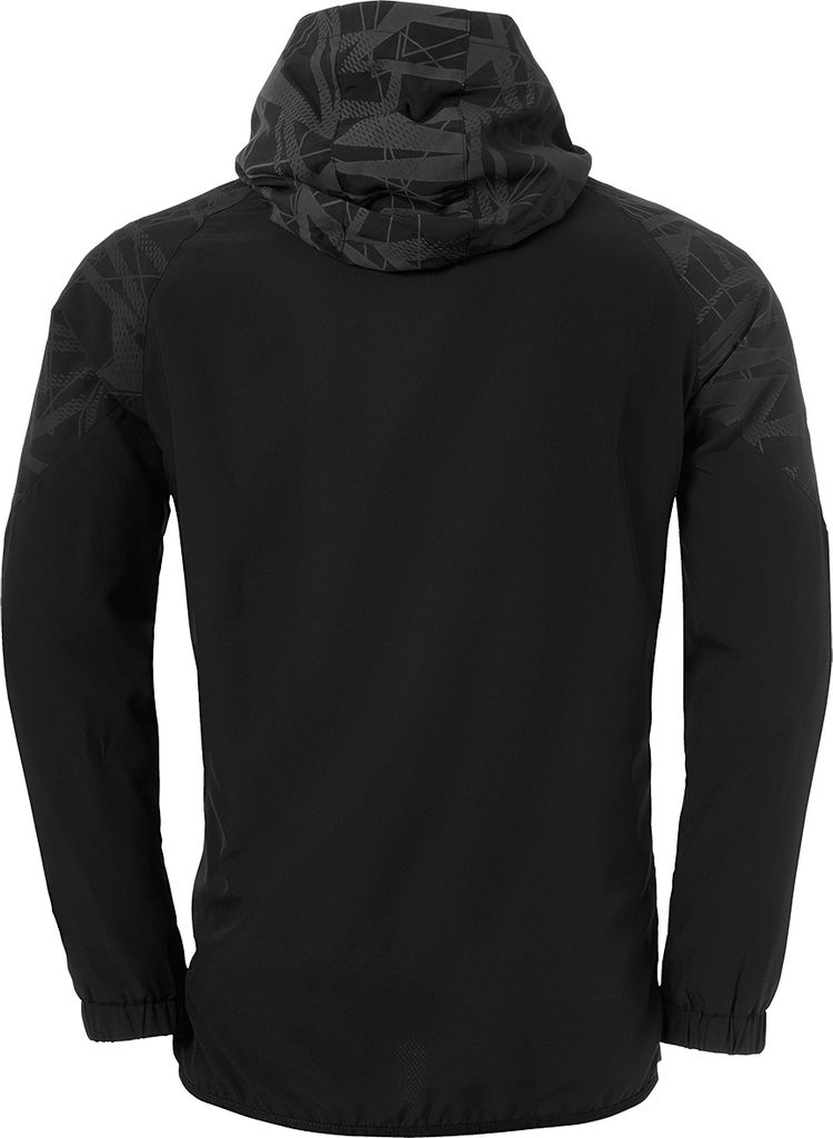 uhlsport Kapuzenjacke GOAL 25 EVO WOVEN HOOD JACKET Unisex 1002217_01 schwarz/anthra 3XL