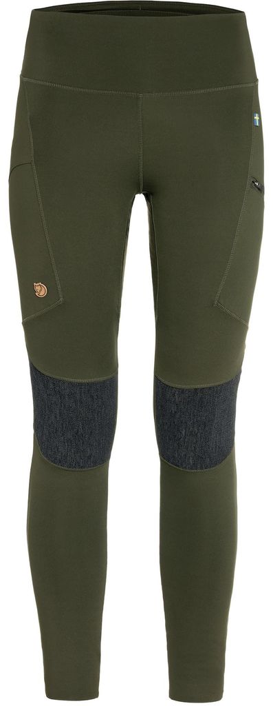 Fjällräven Abisko Trekking Tights HD W Damen (Deep Forest) Produktbild 