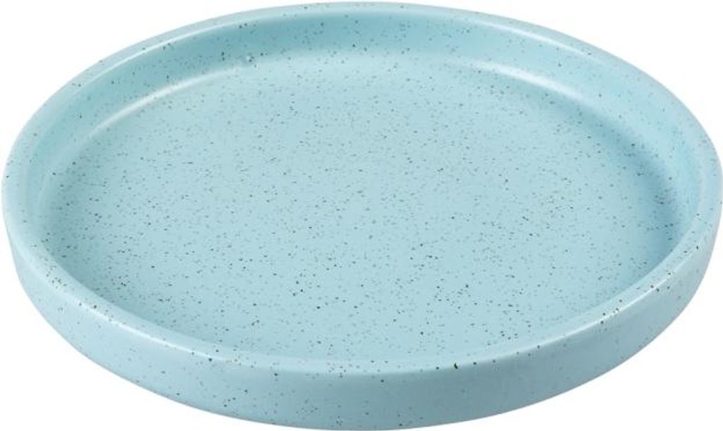 Duvoplus flacher Keramiknapf Stone Speckle - türkis Produktbild 