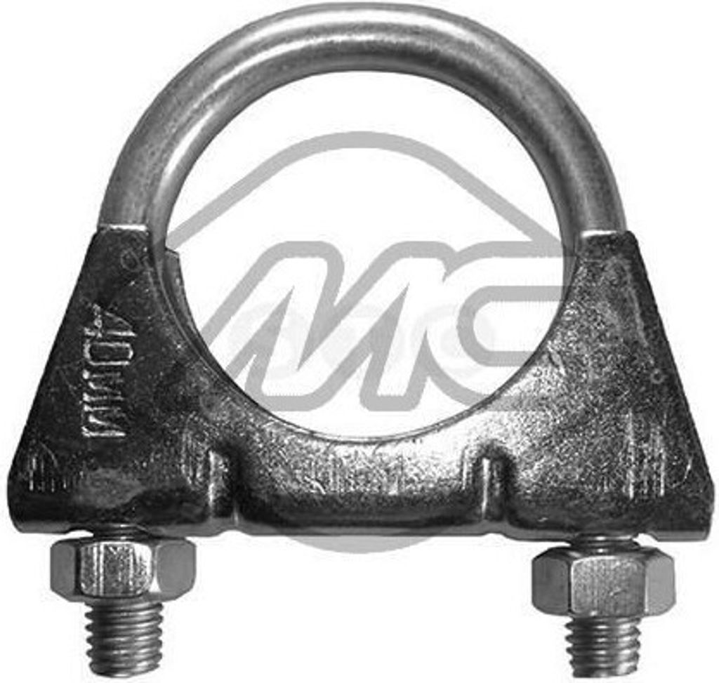 Metalcaucho 00398 Auspuffschelle Schelle Ø43mm