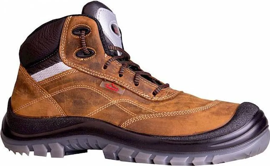 Chaussures de protection S3 en cuir noir Hase Luzern T41