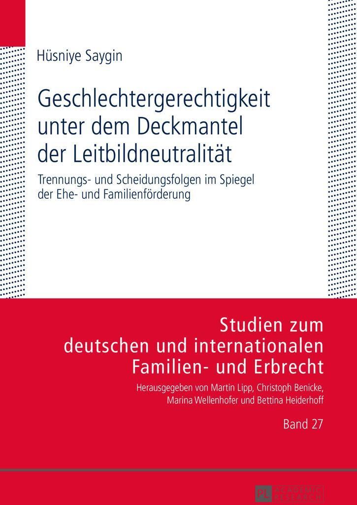 Geschlechtergerechtigkeit unter dem Deckmantel der Leitbildneutralität