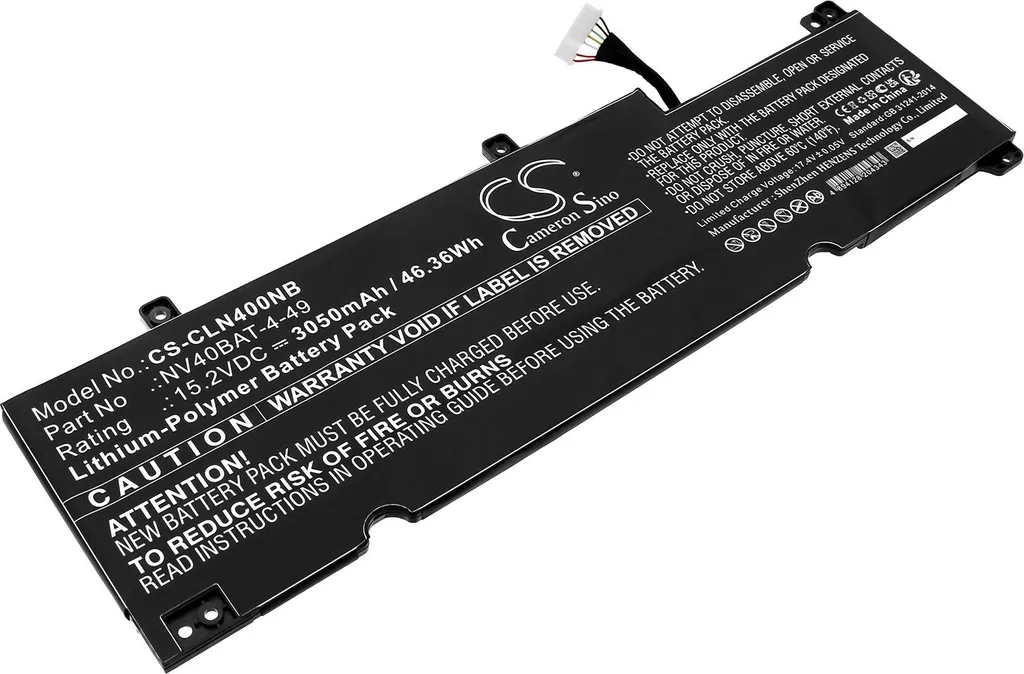 Batterie Ordinateur Portable pour Tuxedo Book XP14 et Hasee CNV4S02