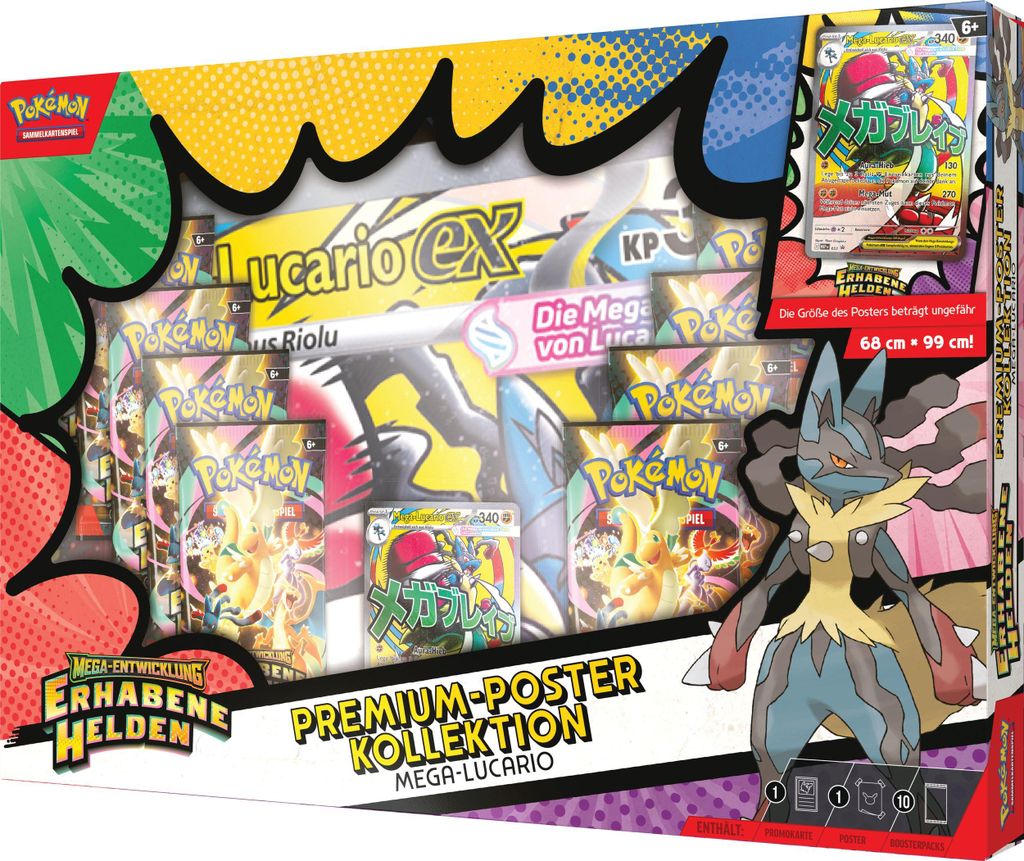 Pokémon Premium-Poster-Kollektion Mega-Entwicklung - Produktbild 