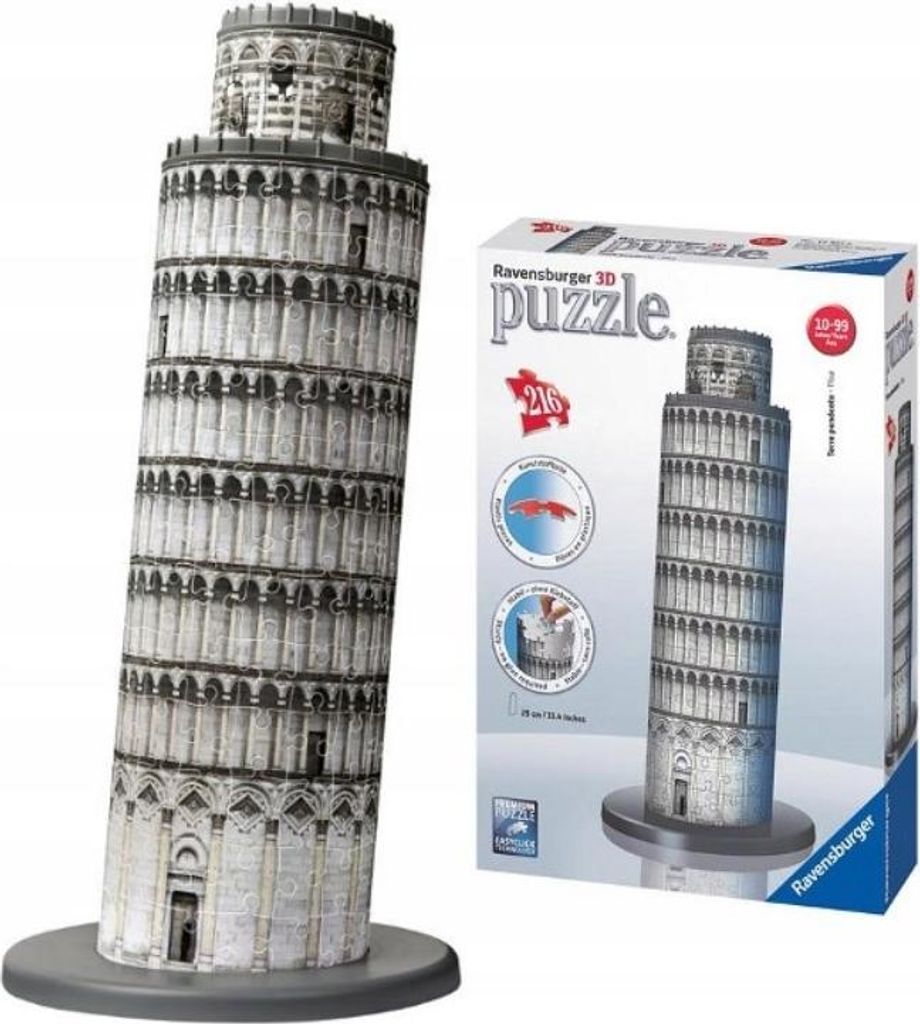 Ravensburger Leaning Tower of Piya 3D Puzzle, 216 Stück(e), Produktbild 
