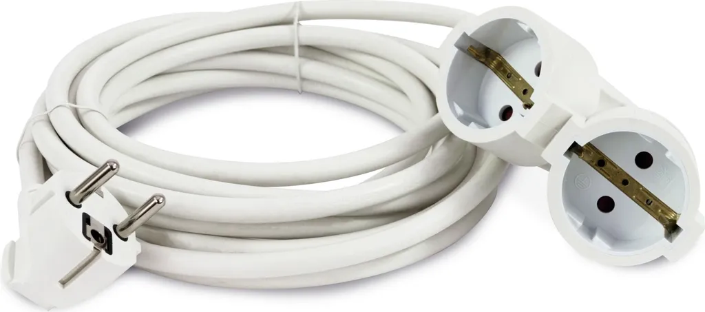 Cavo Prolunga REV 0016032114 16A 3m Bianco H05VV-F 1.5mmq - Shop Online