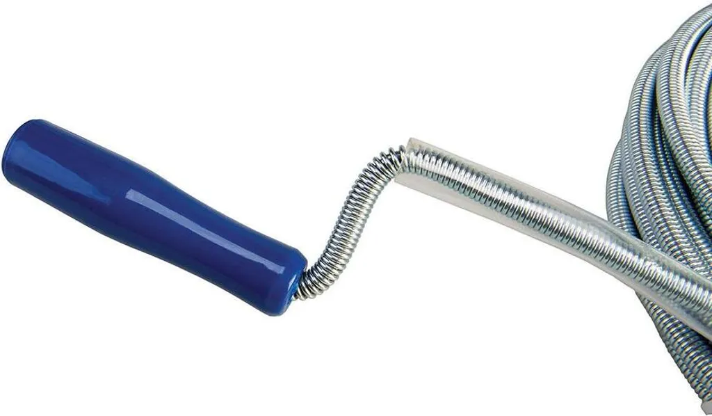 Déboucher une canalisation facilement avec la tige Silverline 656602 - 5