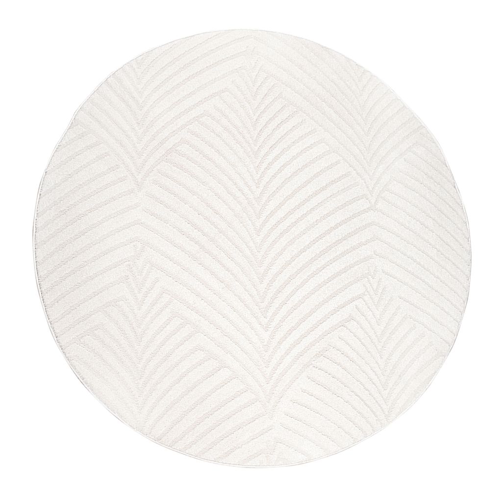 Teppich Kurzflor Mancie 48, FarbeWeiß, Kaufland.de