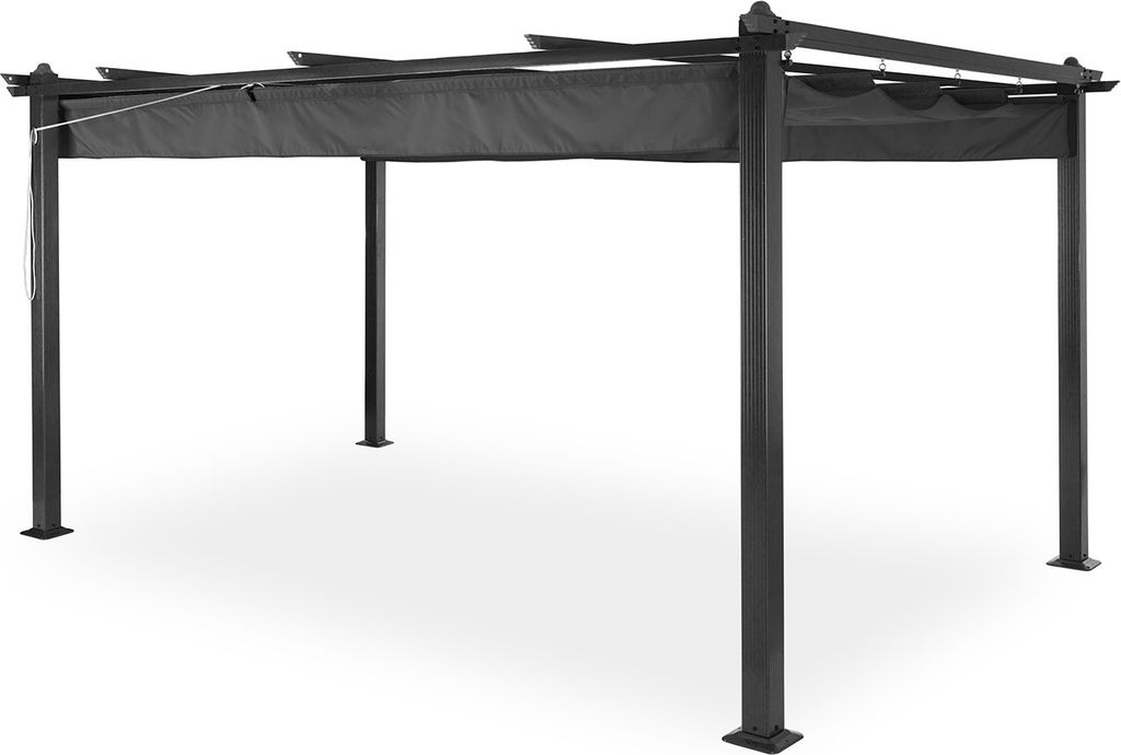 Blumfeldt Pavillon 3x4m, Rostfreier Metall-Pavillon mit Produktbild 