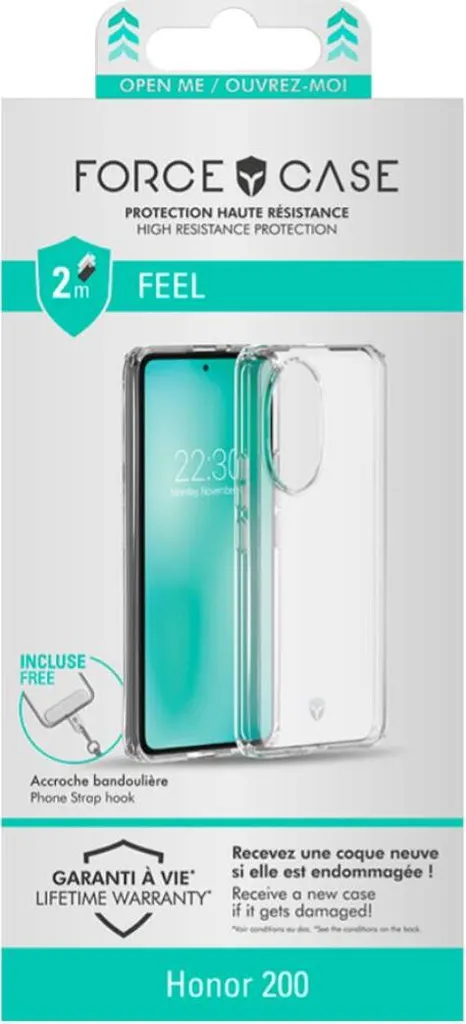 SEAHAI Cover per Honor 200 Pro 5G, Custodia Ultra Sottile in