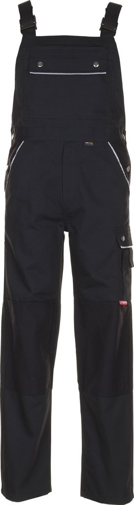 Größe 64 Herren Planam Canvas 320 Latzhose schwarz Modell 2134